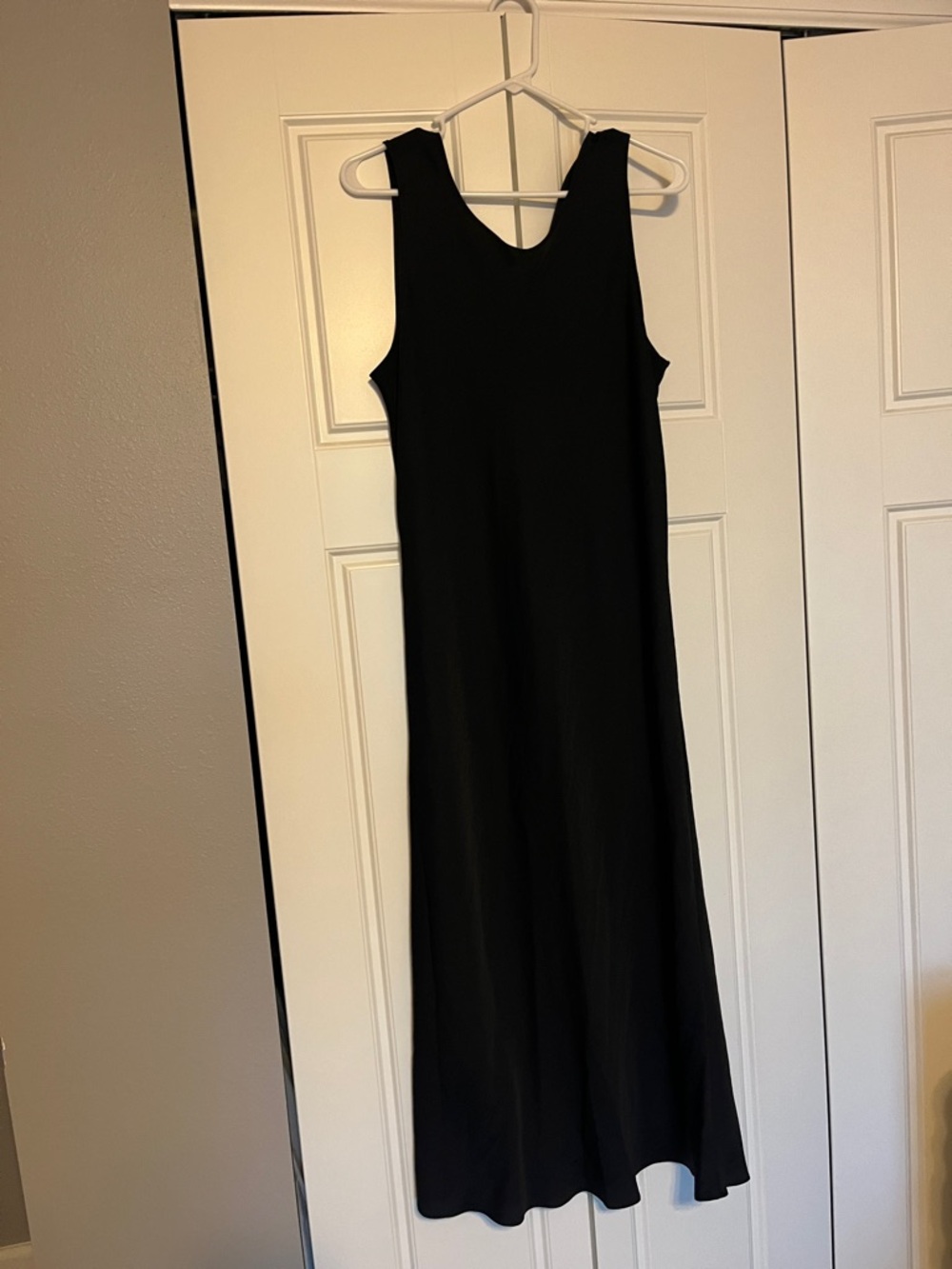 Banana Republic Black Sleeveless Maxi Dress
